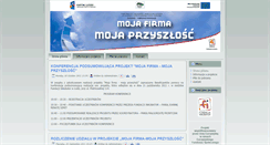Desktop Screenshot of mojafirma.inkubator.org.pl